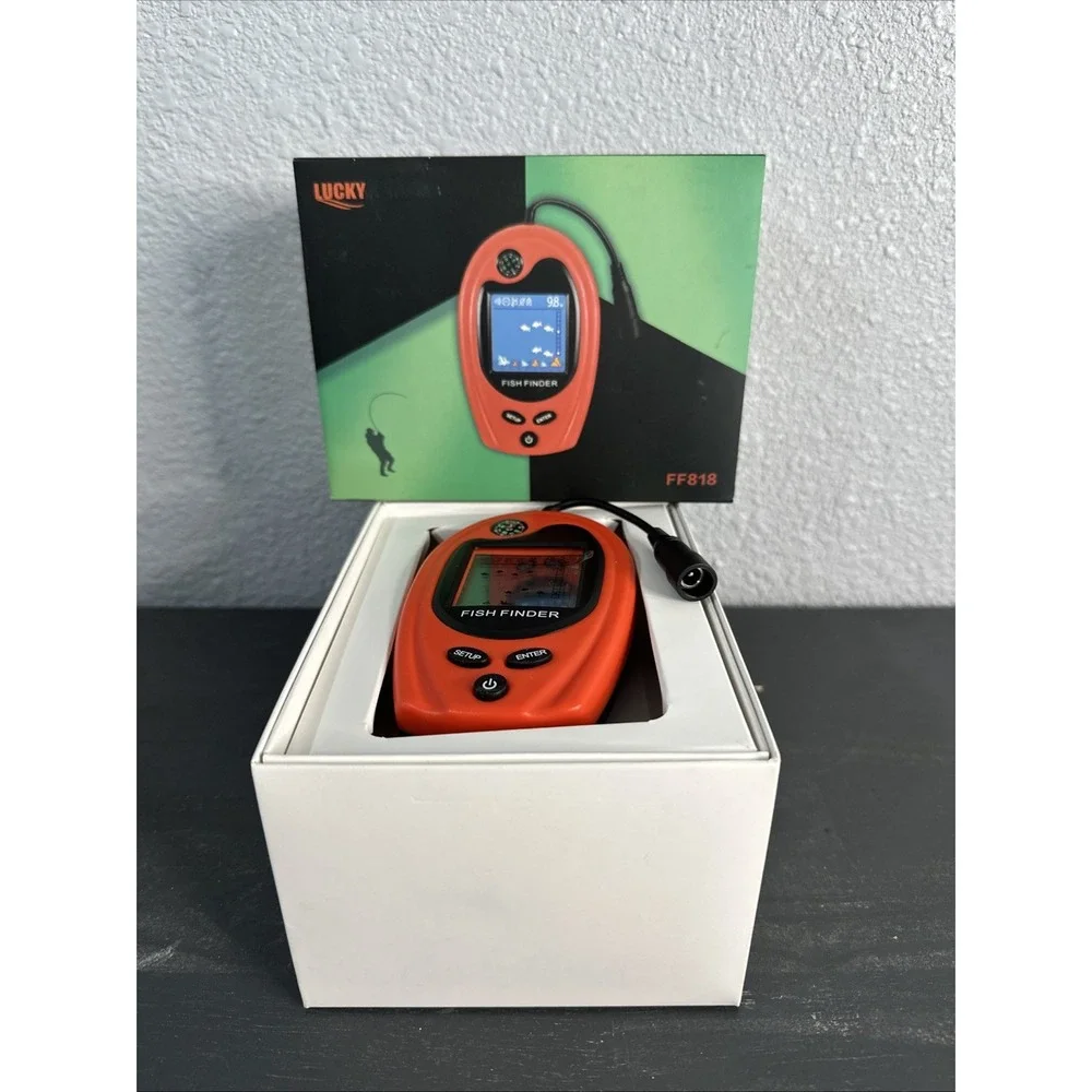 LuckyLaker Portable Fish Finder MODEL FF818 New In Box
